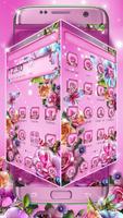 Pink Love Rose Garden Theme screenshot 1