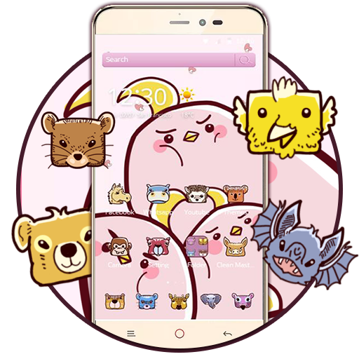 Pink Magic Animal Icon Theme