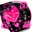 Pink Neon Bright Heart Theme