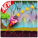 The pink tiger jungle: Super Adventure world