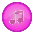 Pink Music Player