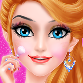 Pink Princess Makeover Salon icon