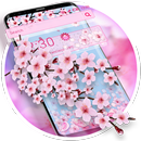 Thème Fleur 3D Sakura Rose APK