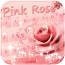 Rose Clavier thème pink rose APK