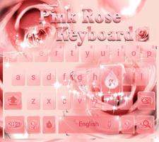 Rose Clavier thème pink rose capture d'écran 2