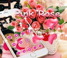 Rose Rosé Amour Thème capture d'écran 3