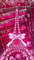 Pink Paris Towel Theme স্ক্রিনশট 1