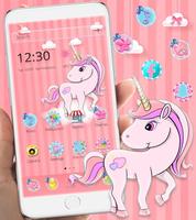 Mon petit licorne theme petit poney Affiche