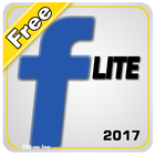 New entrar Lite Messenger for facebook Tips 2017 icône