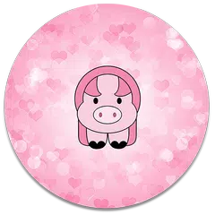 Descargar APK de XP Theme Beauty Pink Pig