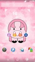 Beauty Pink Pig Theme ảnh chụp màn hình 2