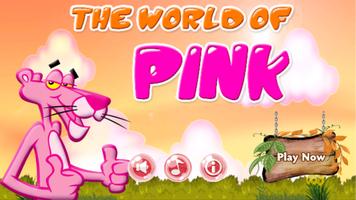 Pink World of Wild Panther Affiche