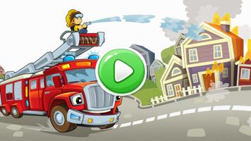 Firefighter Puzzle for Toddler پوسٹر