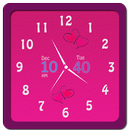 Pink Watch Widget APK