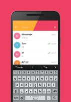 Pink Messenger स्क्रीनशॉट 1