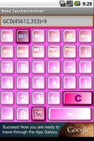 Pink calculator screenshot 2