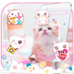 Pink Cat Cute Kitty Theme