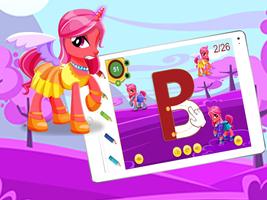 ABC Kids Cursive-Pinkiepie 포스터