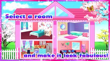 Girly House Decorating Affiche