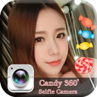 Candy Selfie Camera app ícone