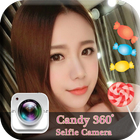 Candy Selfie Camera app आइकन