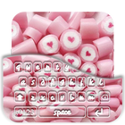 Pink Pastel Cute Emoji Keyboard icono