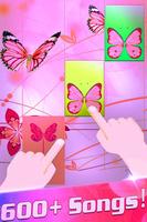 Piano Magic Tiles Butterfly Affiche