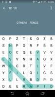 Word Search 3 Plakat