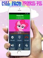 Pinkie Pie Fake Call - Prank स्क्रीनशॉट 1