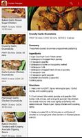 Chicken Recipes capture d'écran 2
