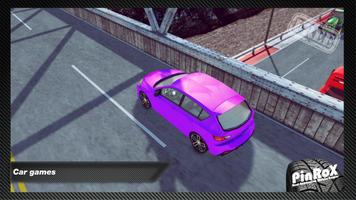 3D GTE Hatchback Sports Car اسکرین شاٹ 1