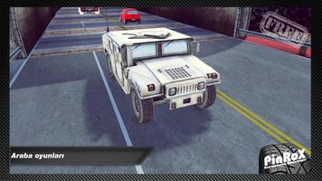3D Askeri Hummer Jeep Kullan imagem de tela 2