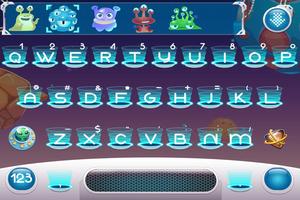 Alien Keyboard poster