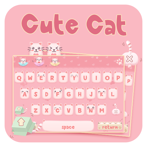 Cute Cat Keyboard