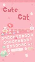 Cute Cat Keyboard imagem de tela 1