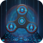 Animated Fidget Spinner Keyboard Theme أيقونة