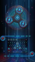 Animated Fidget Spinner Keyboard Theme captura de pantalla 2