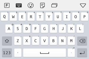 iOS11  Keyboard Poster