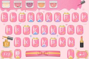 Manicure Keyboard poster