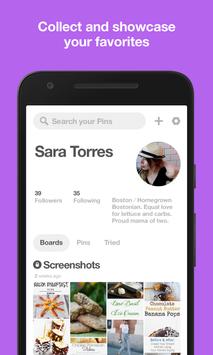 Pinterest apk screenshot