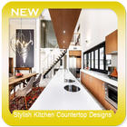 Stylish Kitchen Countertop Designs icône
