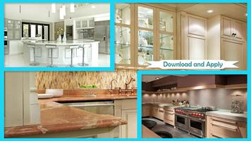 Stylish Kitchen Countertop Designs captura de pantalla 2