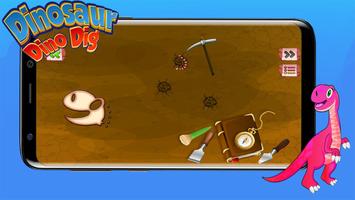 Digging Games Dinosaurs Bones capture d'écran 3