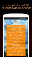 Relax and sleep with nature sounds captura de pantalla 3