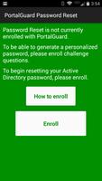 PortalGuard Password Reset Plakat