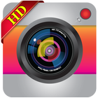 HD camera zoom auto foucus icon