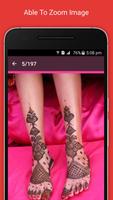 1000+ Mehndi Design Leg & Hand स्क्रीनशॉट 1