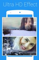 Snow Photo Frame पोस्टर