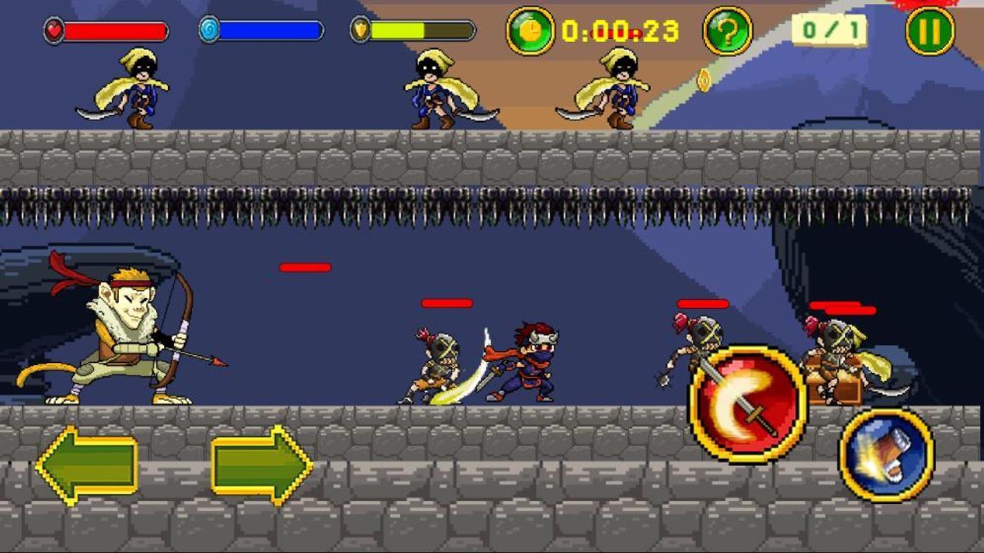 Kage Ninja Shuriken - Pixel Action Platformer APK Baixar ...