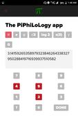 PiPhiLoLogy App - Memorize digits of pi, e Affiche